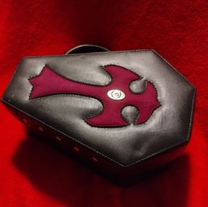 Vintage 90s coffin bag